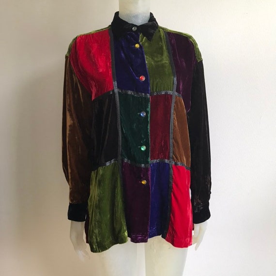 Todd Oldham, 90s velvet shirt