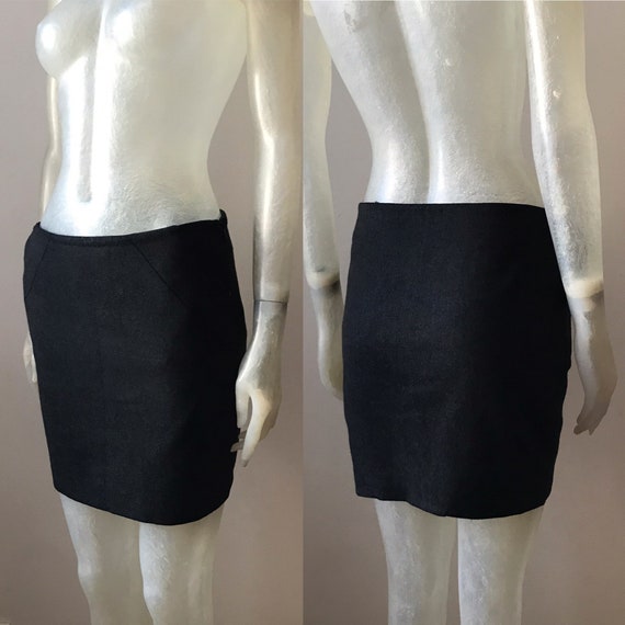 Balenciaga wool mini skirt - image 1