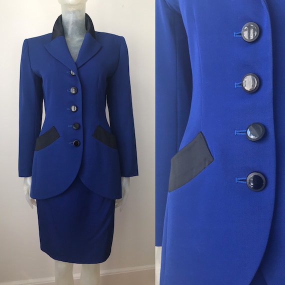 Yves Saint Laurent, vintage wool suit