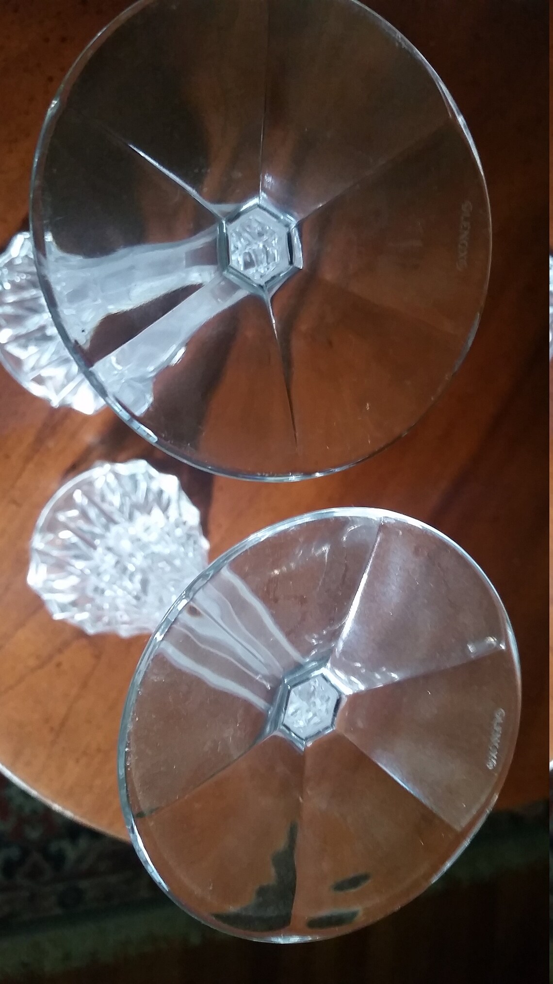 Tapered Lenox Crystal Candle Holders Lenox Crystal Lenox Etsy