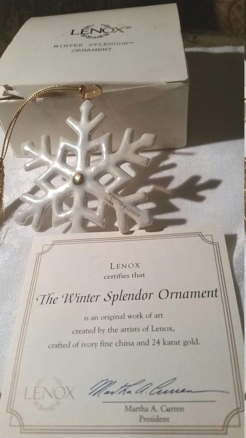 Lenox Stocking Splendor Lenox