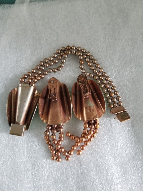 Patina and copper jewelry set, Patina and copper … - image 10