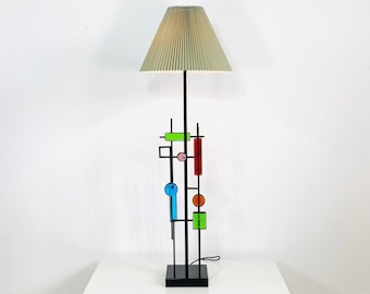 A sculptural floor lamp by Svend Aage Holm Sorensen | 1960s | Denmark