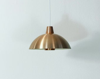 A copper pendant light by Lyfa | Denmark | 1970s