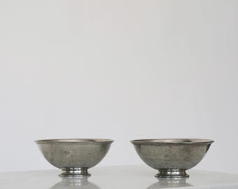 Set of Pewter Bowls by Just Andersen, 1920s, Denmark