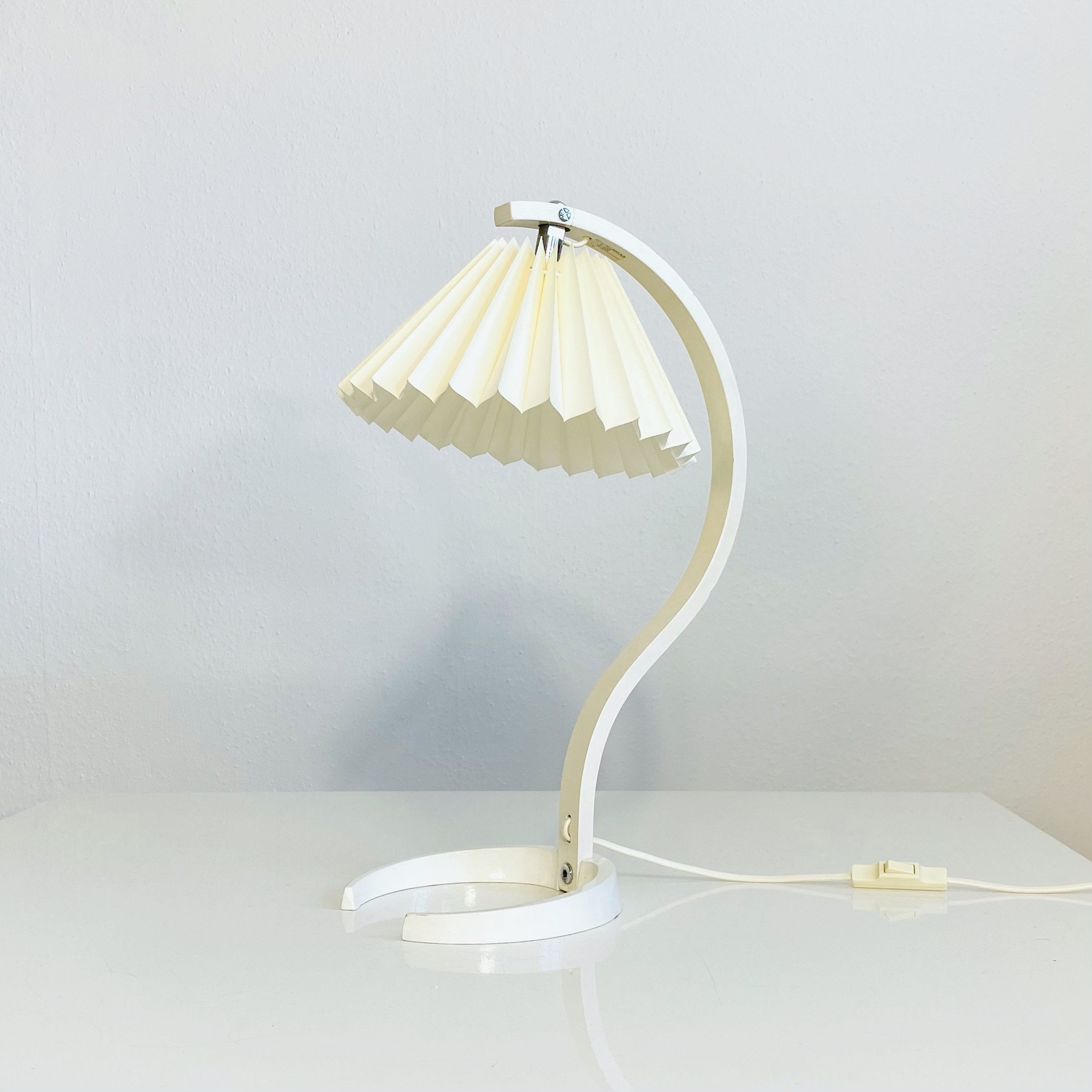 A White Caprani Desk Lamp 1970s Denmark Etsy UK