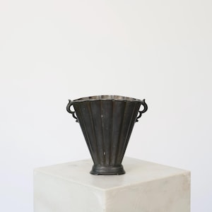 Early Art Deco Diskometal Vase by Just Andersen | 1920 | Denmark