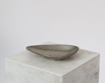 Decorative Pewter Plate designed Arne Erkers for Just Andersen | 1950s | Denmark