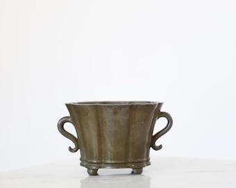 Diskometal Vase designed by Just Andersen, 1920s, Denmark