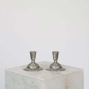 Pewter Candlestick by Just Andersen | 1920s | Denmark