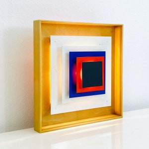 A Kvadrille wall lamp by Bent Karlby | 1960s | Denmark