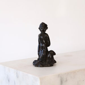 A ‘Mermaid with seal’ by Just Andersen | 1930s | Denmark