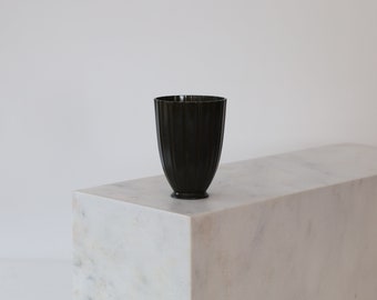 An art deco metal vase by Just Andersen | 1940s | Denmark