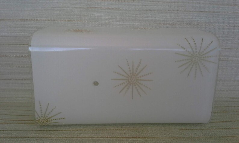 Vintage Mid Century Modern Bathroom Light Cover - Etsy