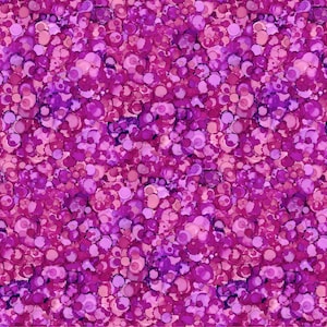 Northcott MODERN LOVE Quilt Fabric by Deborah Edwards and Melanie Samra - DP24445 28 Dark Pink Multi - 27&quot; End-of-Bolt Piece