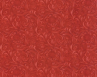 Moda Tooled Leather Quilt Fabric 1 2, Tooled Leather Fabric