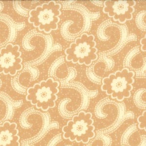 Moda CHATEAU ROUGE Quilt Fabric by French General - 13627 15 Pale Mustard - 30.0&quot; End-of-Bolt Piece