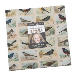 Moda OUTDOORSY Layer Cake 7380LC - 42 10&quot;x10&quot; Quilt Squares by Cathe Holden