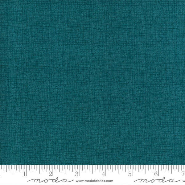 Moda COTTAGE BLEU Quilt Fabric By-The-1/2-Yard by Robin Pickens - 48626 145 Deep Sea