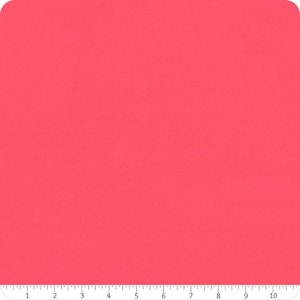 Moda BELLA SOLIDS Quilt Fabric By-The-1/2-Yard - 9900 144 Azalea