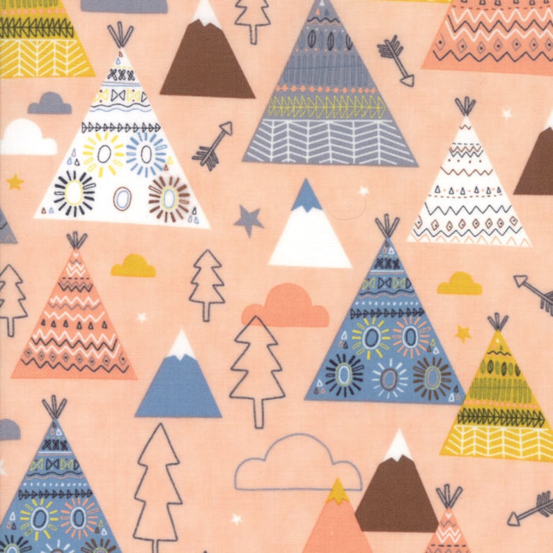 Rosie 35312 14 Moda WILD AND FREE Quilt Fabric 12 Yard By Abi Hall
