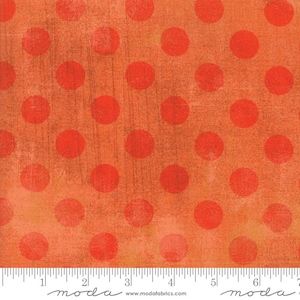 Moda Grunge Hits The Spot Quilt Fabric By-The-1/2-Yard by Basic Grey - 30149 41 Papaya