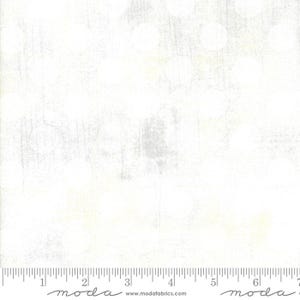 Moda Grunge Hits The Spot Quilt Fabric by Basic Grey - 30149 35 Eggshell - 15&quot; End-of-Bolt Piece