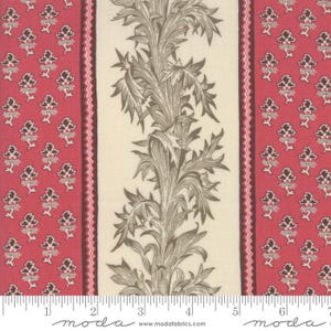 Moda ATELIER DE FRANCE Quilt Fabric by French General - 13804 12 Rose - 17&quot; End-of-Bolt Piece