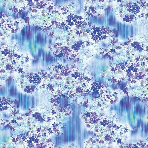 Schenck COLOR CALYPSO Quilt Fabric By-The-1/2-Yard by Jason Yenter - 8838 50 Blue