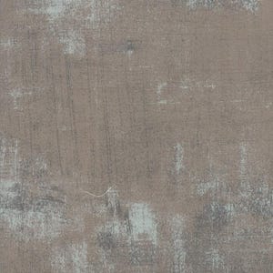 Moda GRUNGE BASICS Quilt Fabric by BasicGrey - 30150 156 Grey - 13&quot; End-of-Bolt Piece