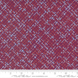 Moda WILD BLOSSOMS Quilt Fabric By-The-1/2-Yard by Robin Pickens - 48737 22 Berry