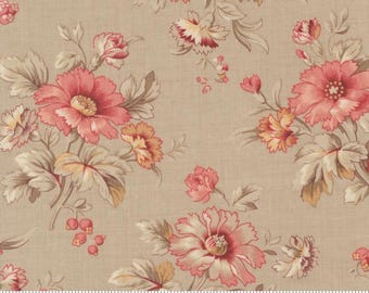 Moda JOIE DE VIVRE Quilt Fabric By-The-1/2-Yard by French General - 13981 15 Roche