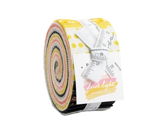 Moda FIRST LIGHT Jelly Roll RS5045JR - 40 2-1/2" Quilt Fabric Strips by Ruby Star Society