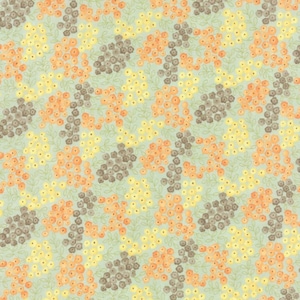 Moda REFRESH Quilt Fabric by Sandy Gervais - 17863 13 Mist - 11&quot; End-of-Bolt Piece