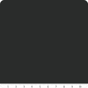 Moda BELLA SOLIDS Quilt Fabric By-The-1/2-Yard - 9900 118 Washed Black