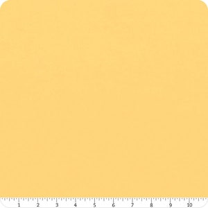 Moda BELLA SOLIDS Quilt Fabric By-The-1/2-Yard - 9900 51 Buttercup