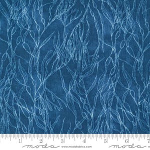 Moda SERENA SHORES Quilt Fabric by Robin Pickens - 48773 14 Coasta4 - 15&quot; End-of-Bolt Piece