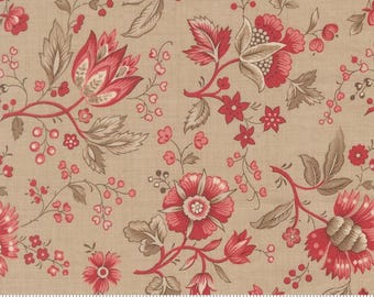 Moda JOIE DE VIVRE Quilt Fabric By-The-1/2-Yard by French General - 13982 15 Roche