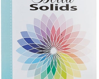 Moda Bella Solids Large Color Card CC408 - 291 Fabric Swatches