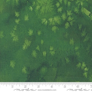 May include: Green fabric with a subtle, speckled pattern. The fabric has a soft, textured feel and is perfect for quilting, crafts, and home decor projects.