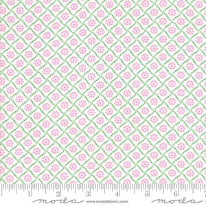Moda GOOD DAY Quilt Fabric by Me & My Sister - 22377 11 Pink - 14&quot; End-of-Bolt Piece
