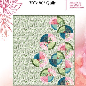 Rose Buds CJP 2003 Quilt Pattern - Create Joy Projects 70&quot; x 80&quot;