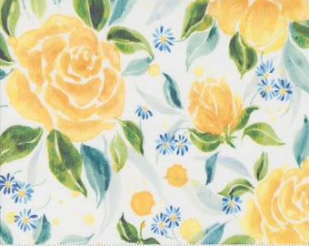 Moda SUNSHINE and BLUE SKIES Quilt Fabric By-The-1/2-Yard by Create Joy Project - 39832 11 Cloud