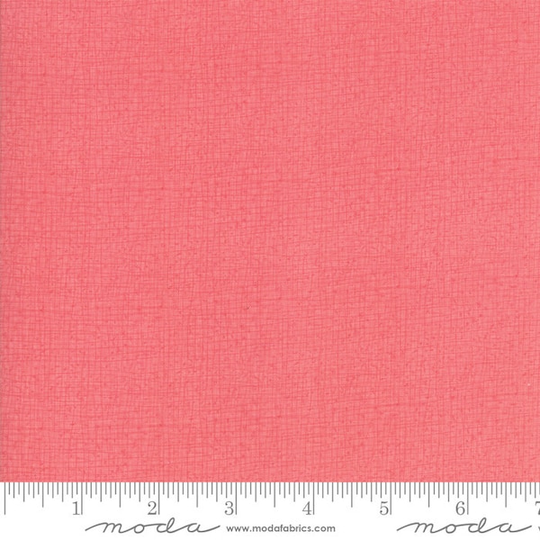 Tessuto per trapunta Moda THATCHED da 1/2 iarda di Robin Pickens - 48626 127 Sugar Rose