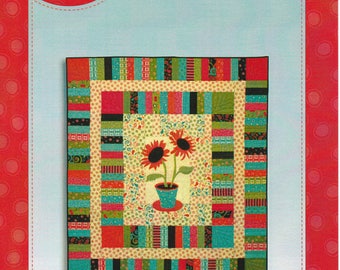 GET GROWING Jelly Roll Quilt Schnittmuster von Sandy Gervais