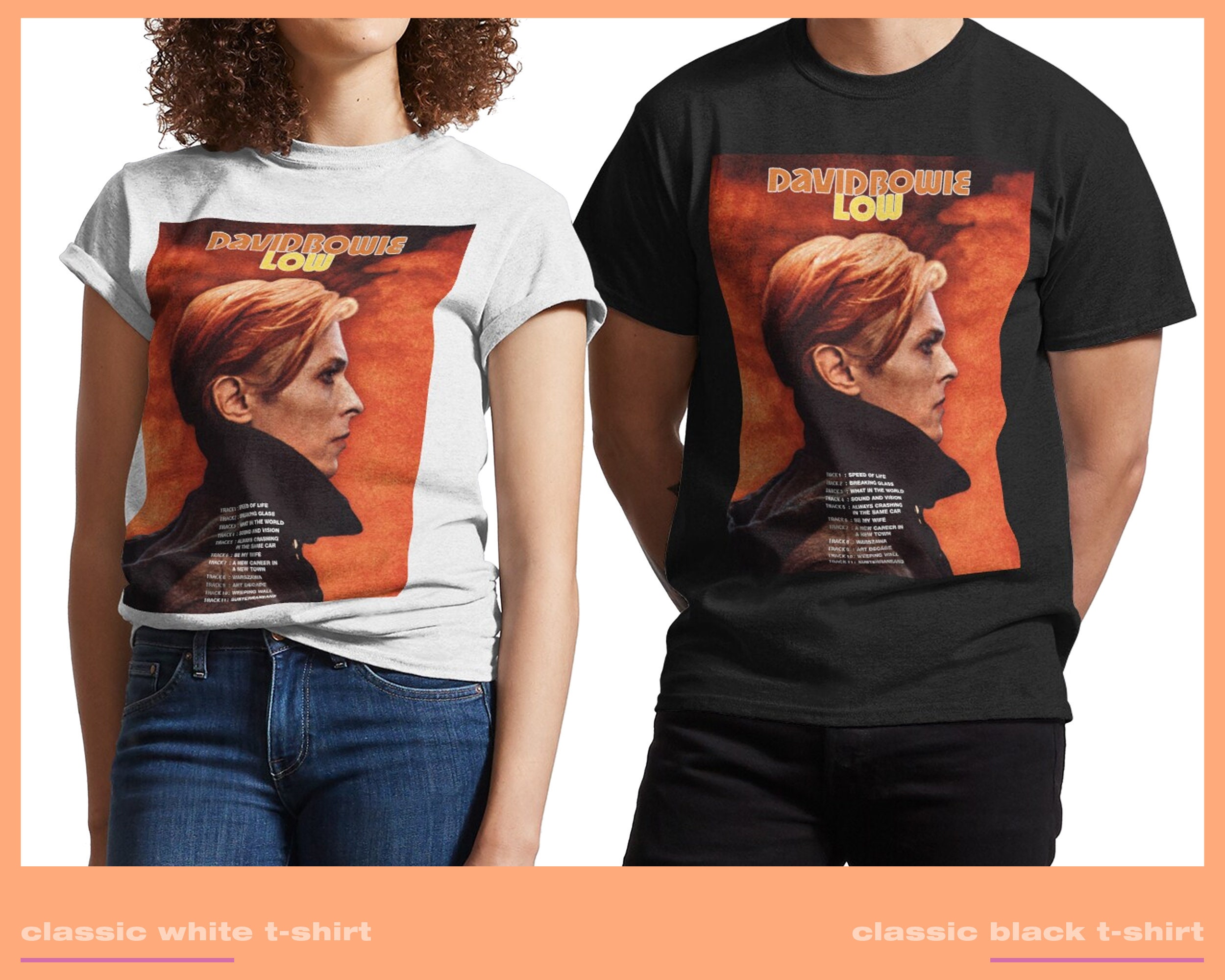 David Bowie Low 1977 T-shirt | Etsy