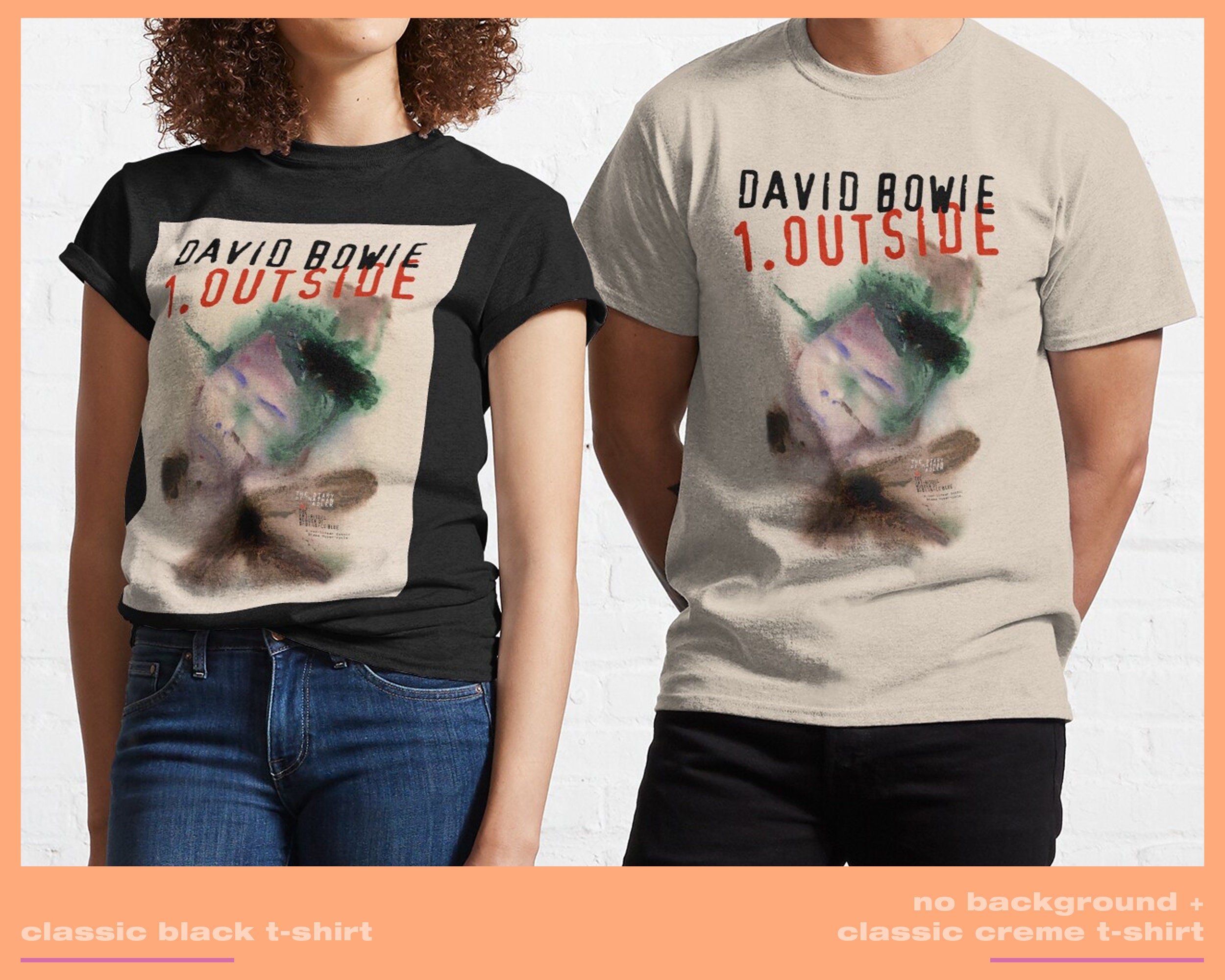 david bowie t shirt etsy