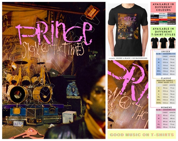 prince sign o the times shirt