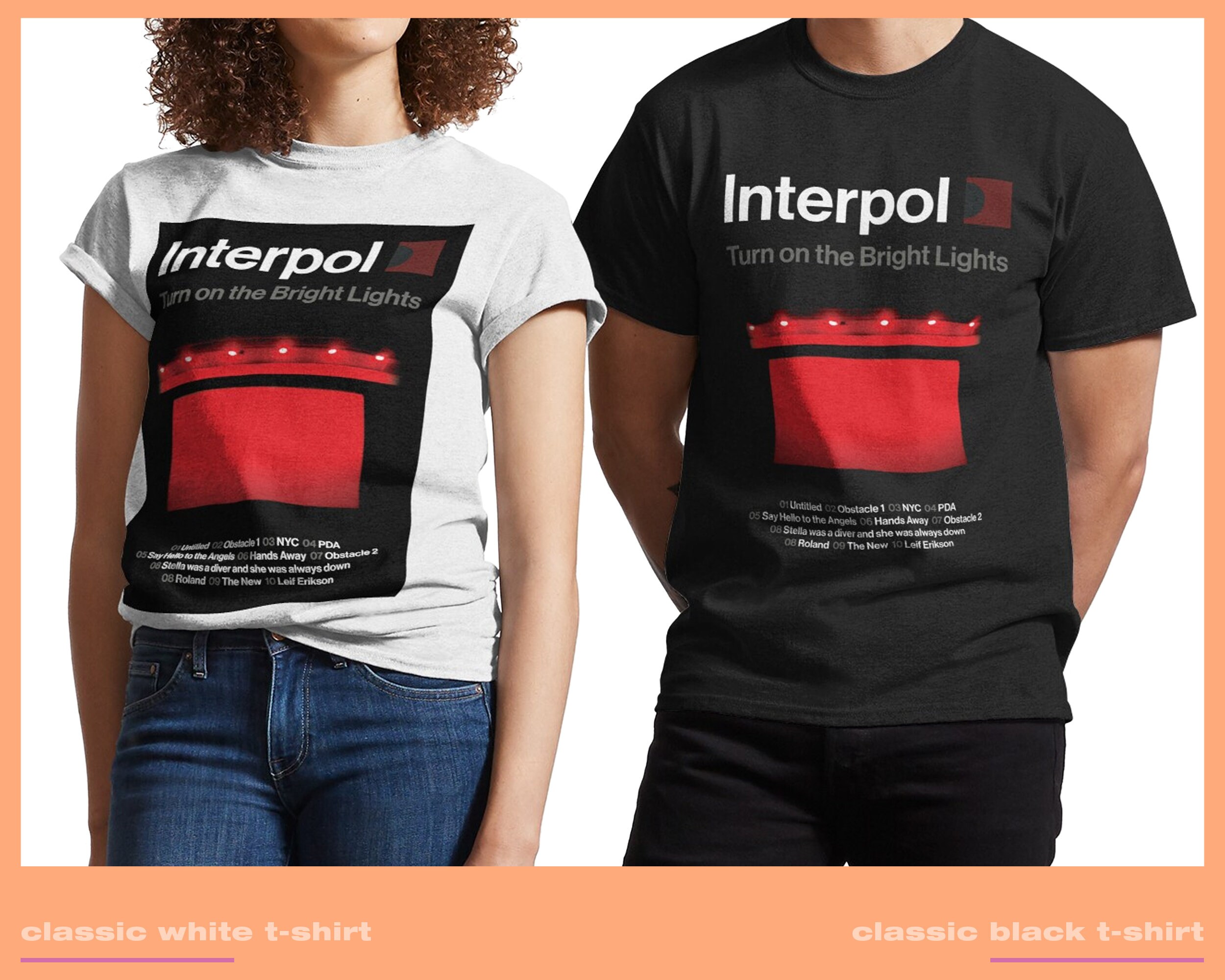 interpol t shirt