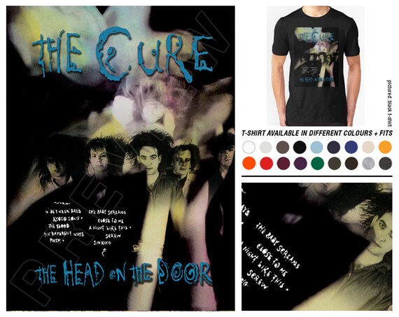 Tshirt The Cure The Head On The Door 1985